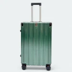 Stylish & Durable Aluminium Frame Luggage – ABS+PC Hard Shell Suitcase – 317-Green